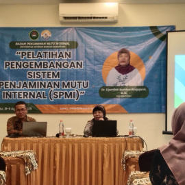 Prodi Pendidikan Bahasa dan Sastra Daerah Mengikuti Pelatihan Pengembangan Sistem Penjaminan Mutu Internal (SPMI) Universitas Veteran Bangun Nusantara Prodi Pendidikan Bahasa dan Sastra Daerah Mengikuti Pelatihan Pengembangan Sistem Penjaminan Mutu Internal (SPMI) Universitas Veteran Bangun Nusantara